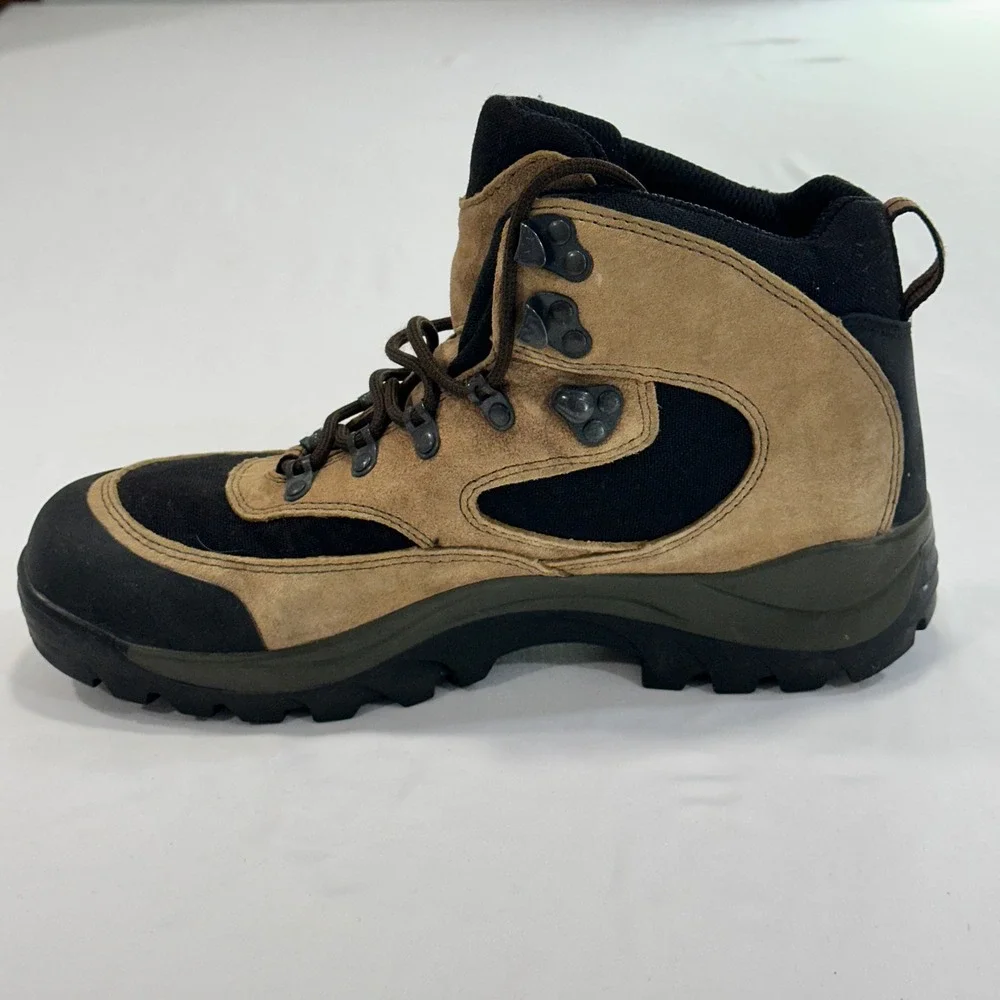 REI Monarch Gore-Tex Hiking Boots Mens 10 Brown Black Vibram Sole | Gorpcore‎